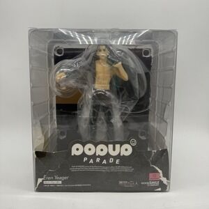 Pop Up Parade Attack on Titan Eren Yeager Figure Good Smile Japan Damage Box